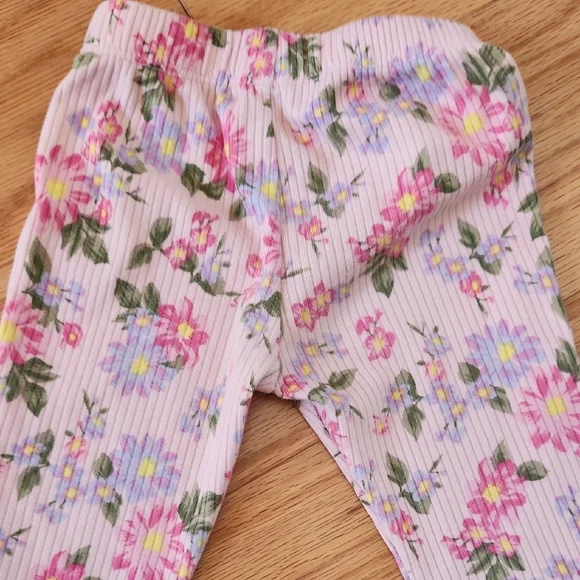 Charming Pink Butterfly Matching Pant Set for Toddlers 2T - Picture 15 of 17